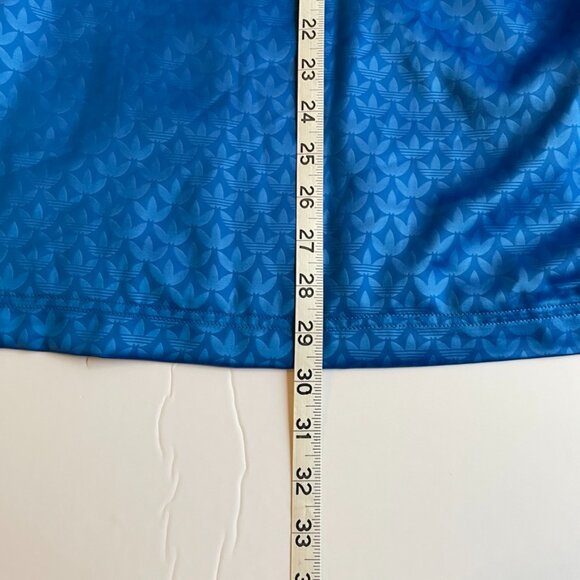 NWT Adidas Originals Adicolor 70s Colorblock Windbreaker Blue/Yellow Medium - Picture 10 of 10